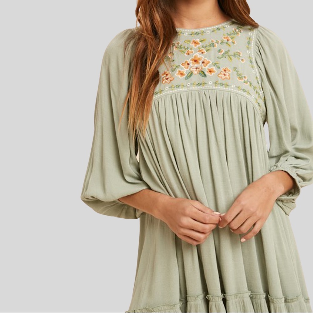 Embroidered Dress - Picture 2 of 4